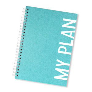 Щоденник на рік недатований “My plan” (Бірюзовий)