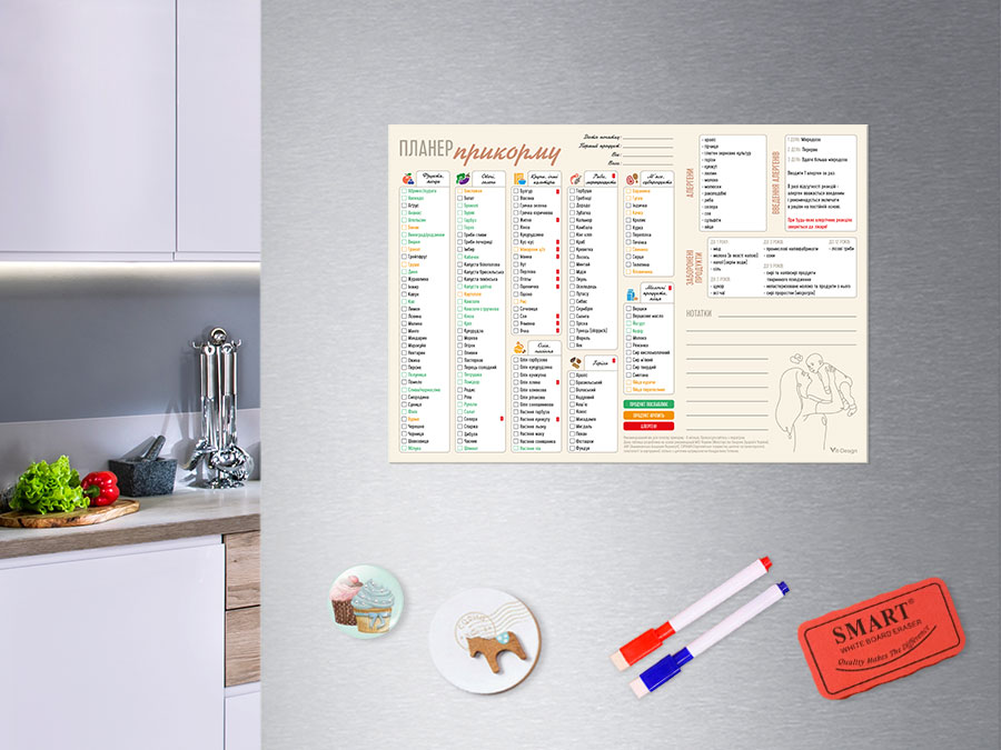 Магнітний планер прикорму (Бежевий), 21*30 cm - Зображення 2