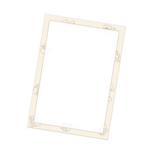 Магнітний планер “Чек-лист” Бежевий, 15*21 cm